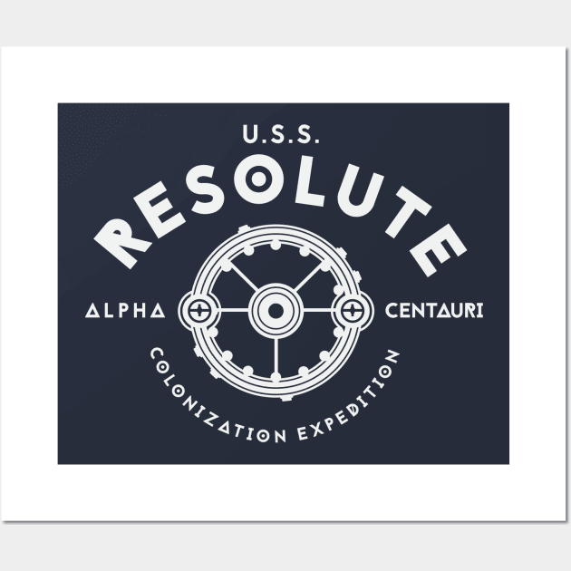 USS Resolute Wall Art by MindsparkCreative